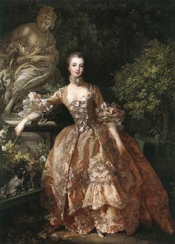 Francois Boucher : Portrait of Marquise de Pompadour